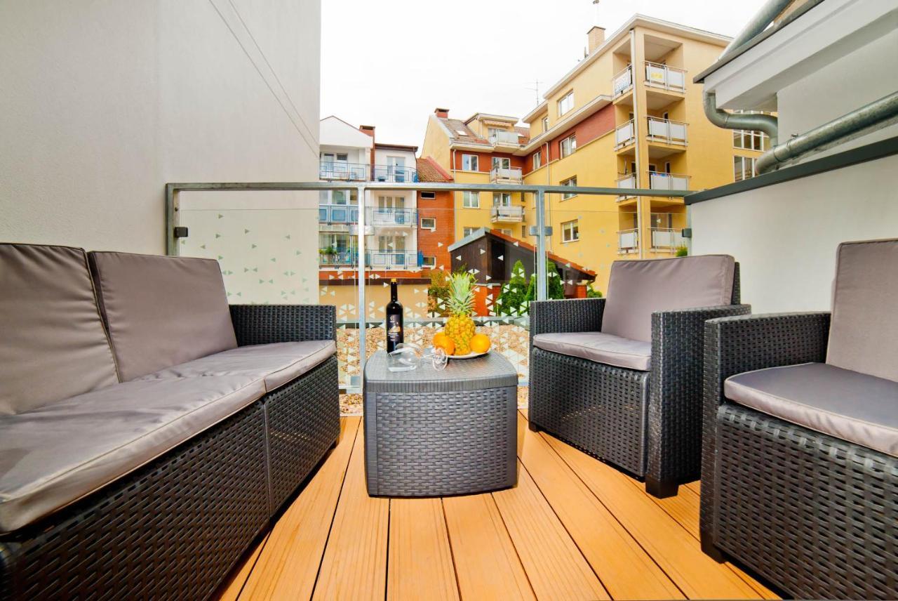 Porty B103 Nadmorskie Tarasy Pool Sauna Parking Kolobrzeg Exterior photo